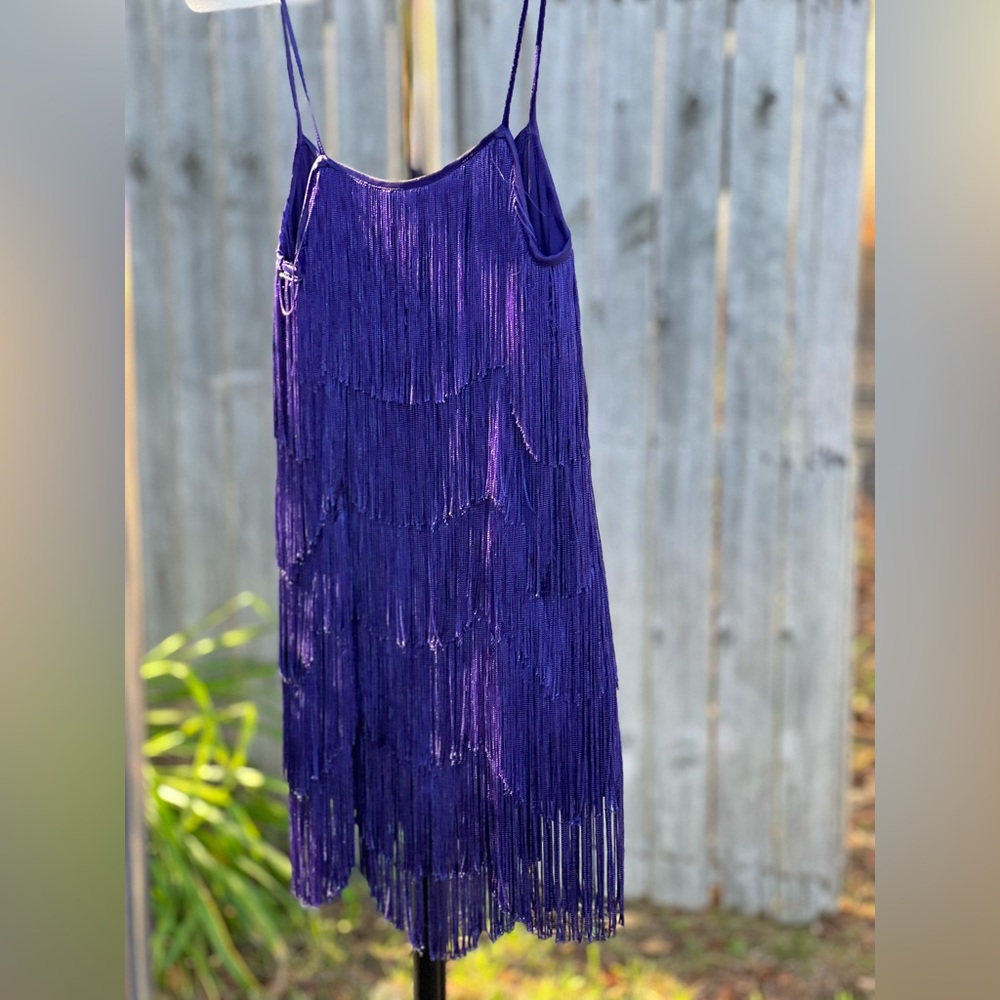 French Connection Purple Sleeveless Funky Top